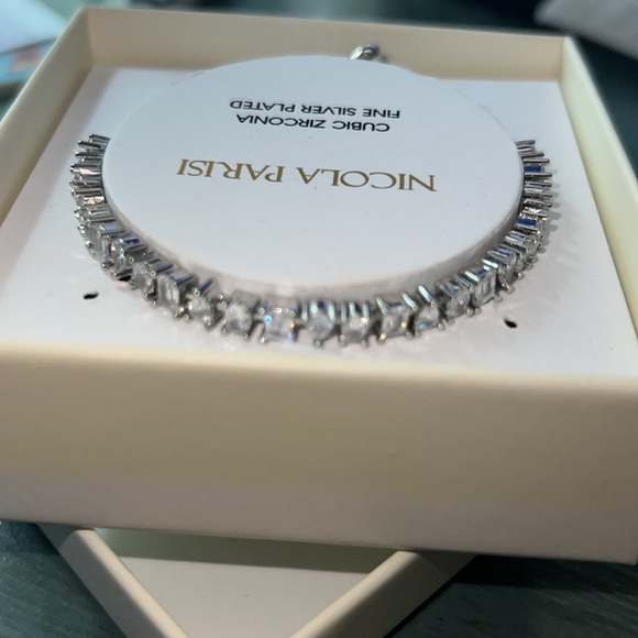 Nicola Parisi Cubic Zirconia Bracelet NIB - Picture 4 of 4